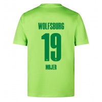 Maglia Calcio Wolfsburg Lovro Majer #19 Prima Divisa 2024-25 Manica Corta